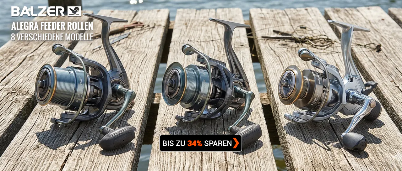 Jetzt reduziert - Balzer Feederrollen