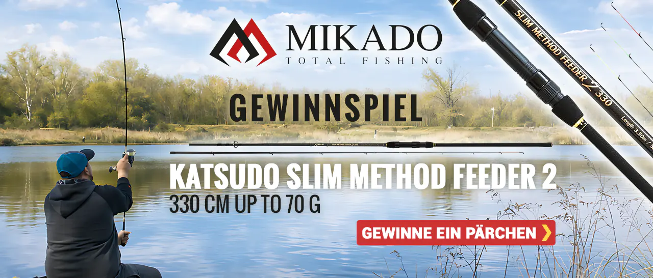 Gewinne zwei Feederruten