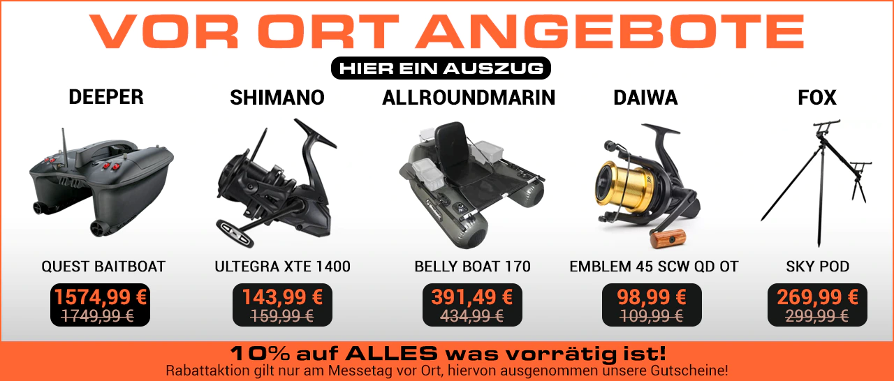 Rabattaktion vor Ort