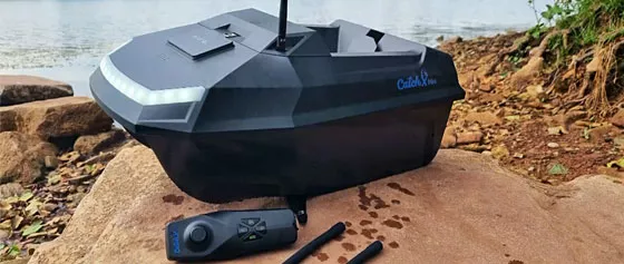 CatchX Mini Futterboot - Jungfernfahrt