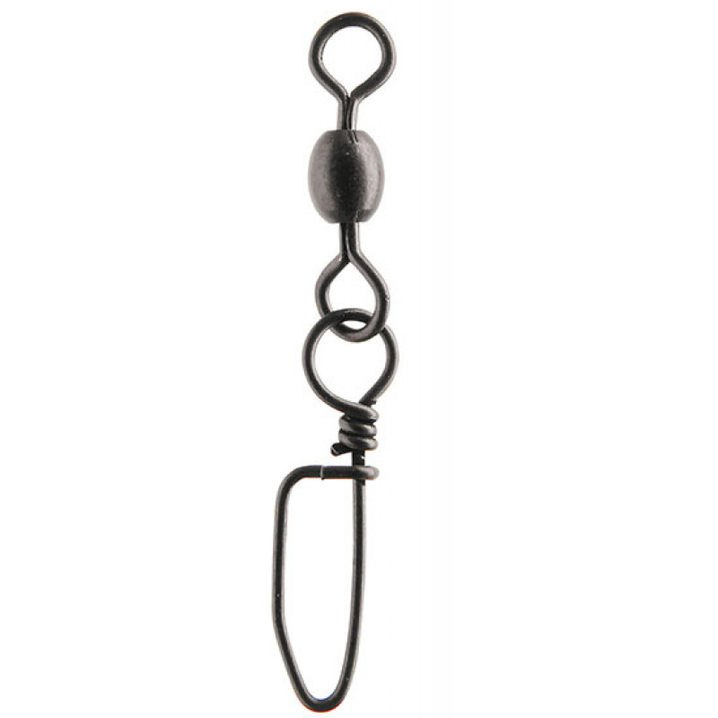 10 Stück Blacksafe Wirbel mit Duo Lock matt-schwarz Cormoran Gr.4-9kg 10 Stück Blacksafe Wirbel mit Duo Lock matt-schwarz Cormoran Gr.4-9kg