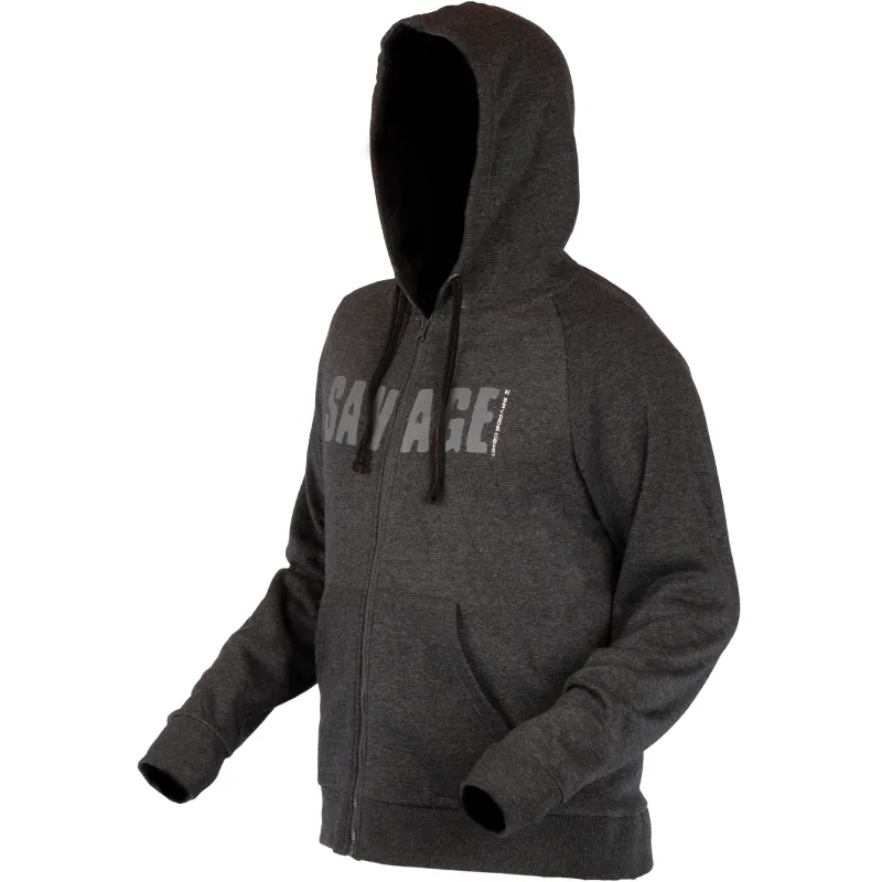 Savage Gear Simply Savage Zip Hoodie XXL Angelshop fur Profis KL Angelsport