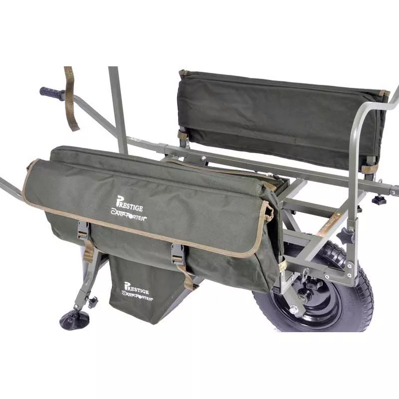 Carp Porter Side Bags Green 2 Stuck