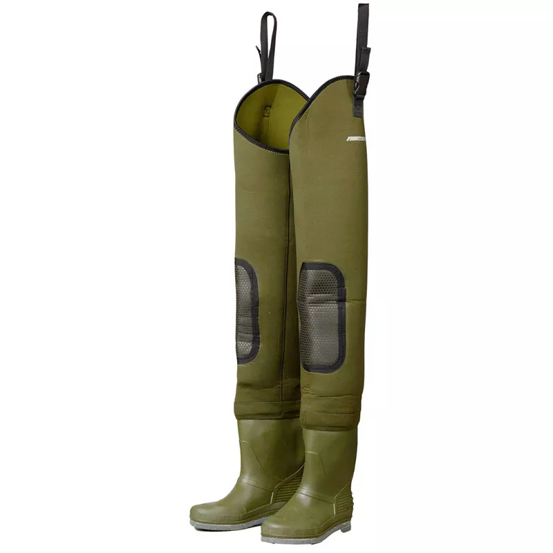 DAM Fighter Pro+ Neoprene Hip Waders Cleated Sole 40/41, für