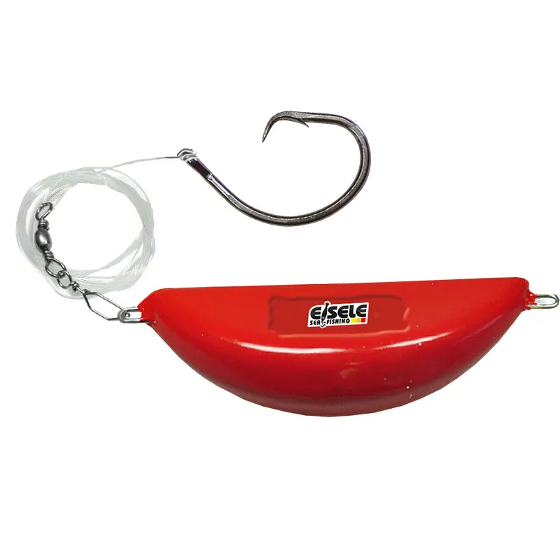 Dieter Eisele Makrelen-Vorfach 5 Haken 2/0 - 120cm Für Meeresangeln Norwegen & Island