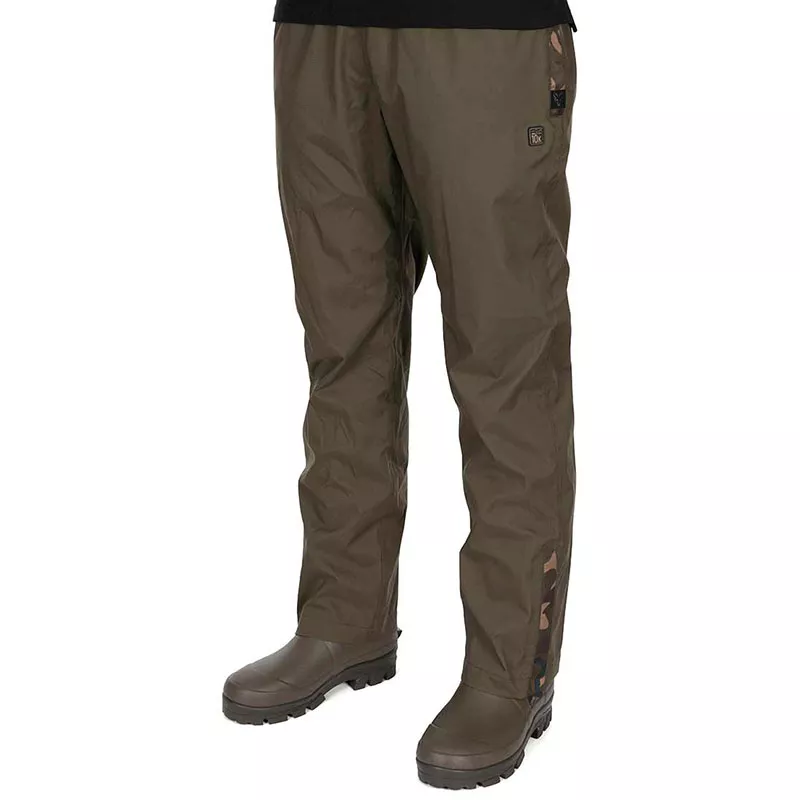 Giacca Antipioggia Fox RS 10K Jacket – Camo/Khaki, Giacca Da Pesca Leggera E Resistente - Foto 2