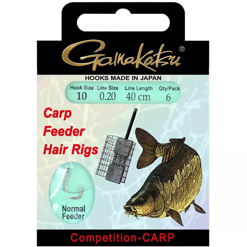 Gamakatsu BKS-3323B Feeder Hair Rig 12 cm - 0,18 mm - 12, Angelshop für Profis - KL Angelsport Gamakatsu BKS-3323B Feeder Hair Rig 12 cm - 0,18 mm - 12, Angelshop für Profis - KL Angelsport
