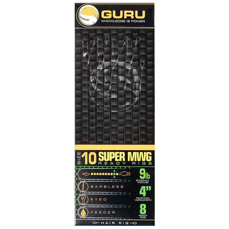 *New 2021* 4 Inch or 15 Inch All Sizes Guru SMWG Standard Hair Ready Rigs 