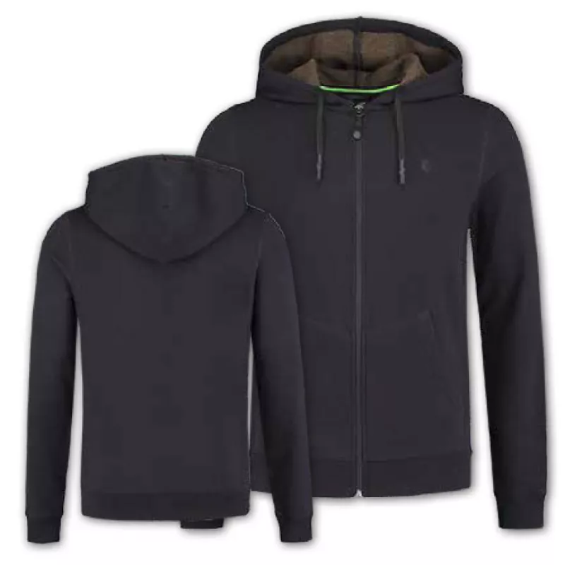 Korda Kore Black Zip Hoodie S Angelshop fur Profis KL Angelsport
