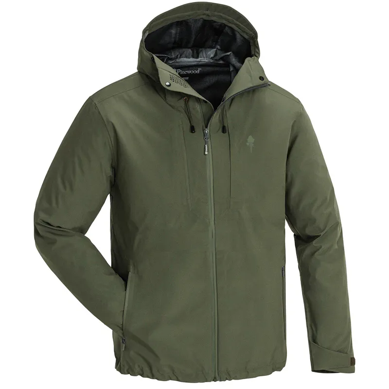 Pinewood Abisko Telluz 3L Jacket Moss Green XXL Angelladen für Profis