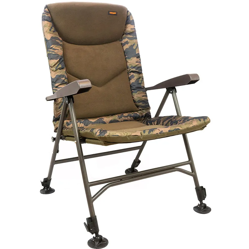 Skarp High Back Camo Recliner, für Profis KL Angelsport