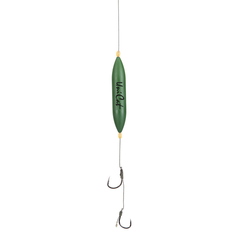 Welsvorfach Uni Cat Camou Subfloat Hair Rig 20g Wallermontage Vorfach 