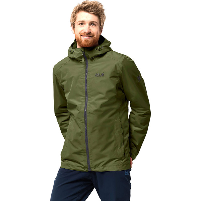 Jack Wolfskin Chilly Morning Jacket Men Cypress Green XXL Chilly Morning Jacket – Winter Wanderjacke von Jack Wolfskin