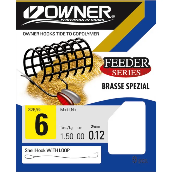 Owner Feeder Brasse Spezial Brüniert - Gr. 8 - 0,22 mm