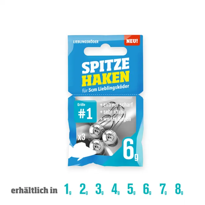 Lieblingsköder Spitze Haken #1 - 3 g
