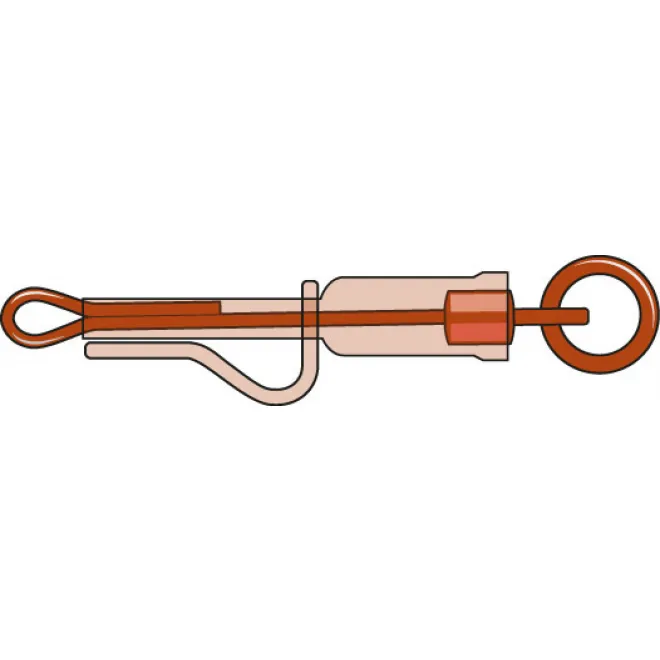 Pro Carp SmartRig Fixed-D Lead Clip Set - Sand