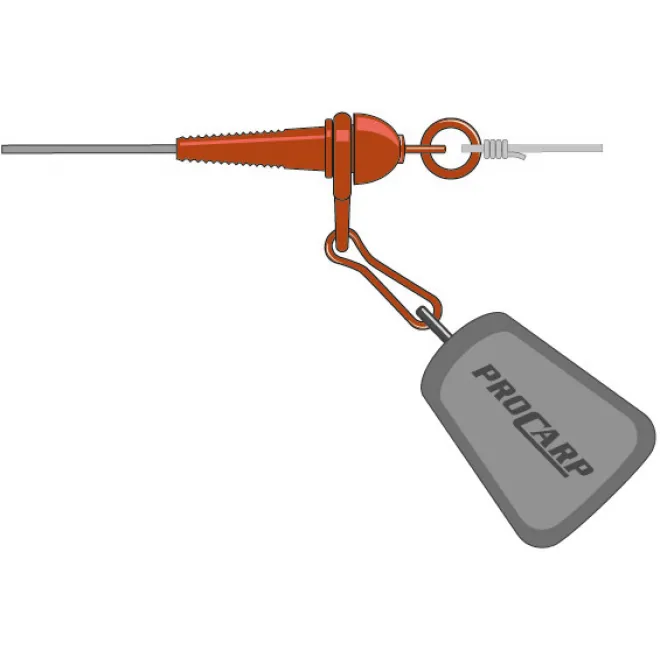 Pro Carp SmartRig Safety Sleeve Clip Set - Sand