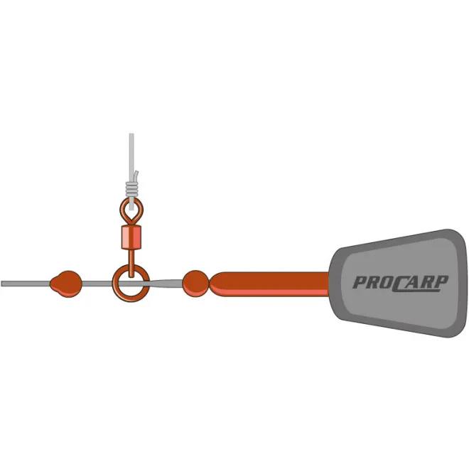 Pro Carp SmartRig Helicopter Rig Set - Sand