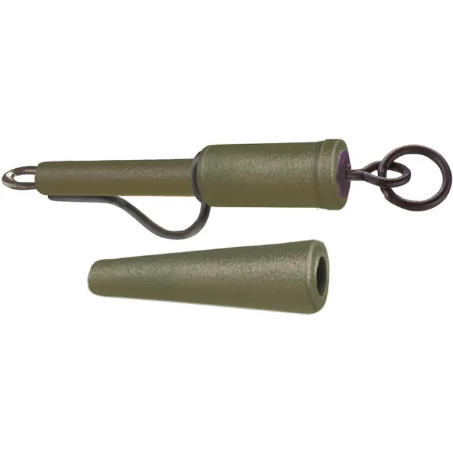 Pro Carp SmartRig Fixed-D Lead Clip Set - Schlamm