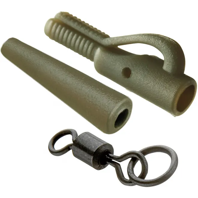 Pro Carp SmartRig Safety Micro Lead Clip Set - Schlamm