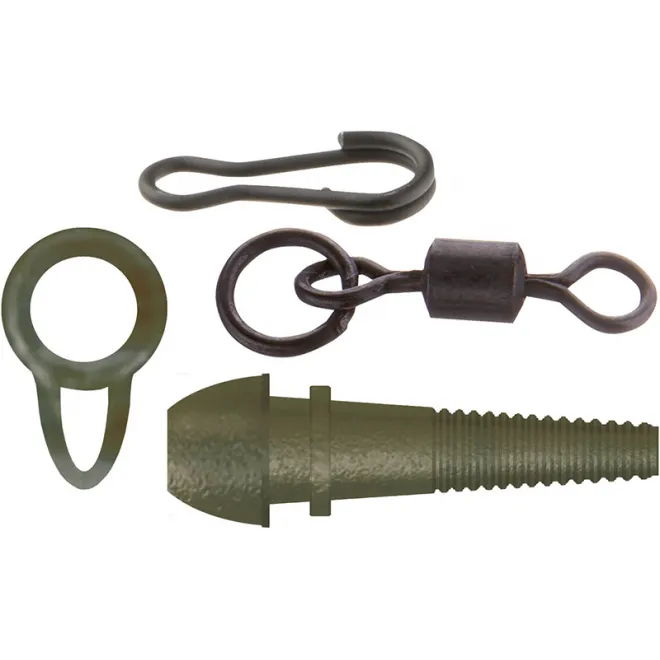 Pro Carp SmartRig Safety Sleeve Clip Set - Schlamm