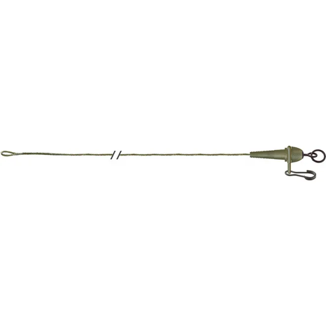 Pro Carp SmartRig Leadcore Free Runner Bead Rig - Schlamm