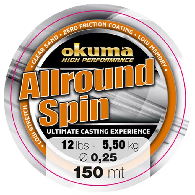 Okuma Allround Spin - 150 m - 0,18 mm