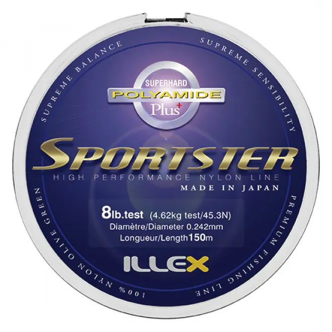 Illex Sportster Nylon Line - 150 m - 0,410 mm - 12,80 kg