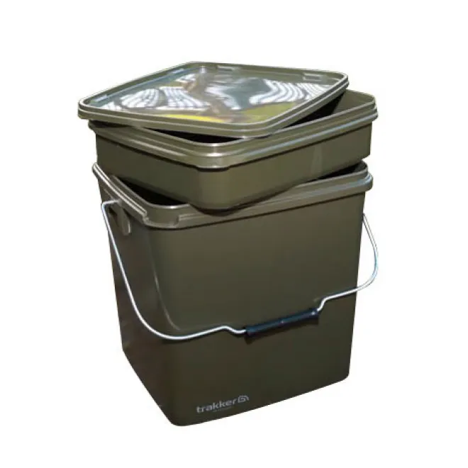 Trakker Olive Square Container - 13 Liter