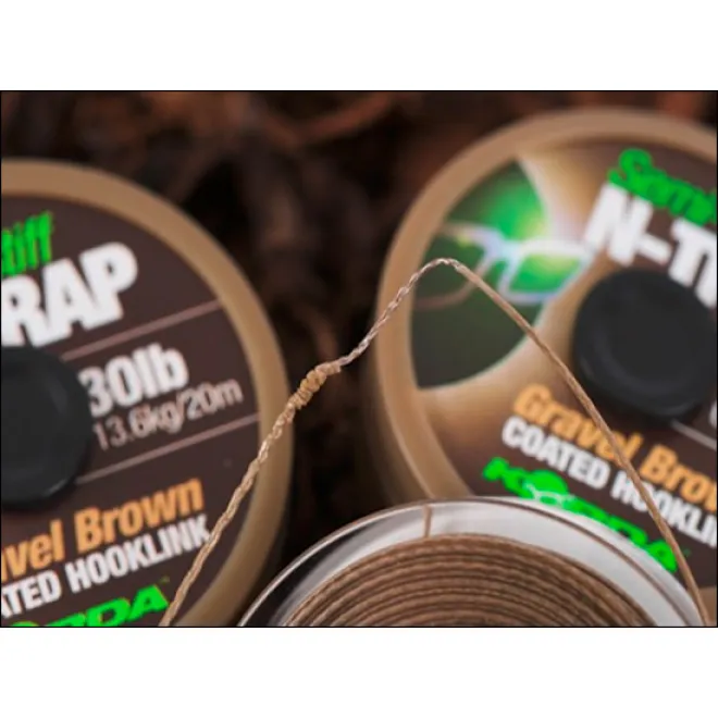 Korda N-TRAP Semi-Stiff Brown - 20 lb