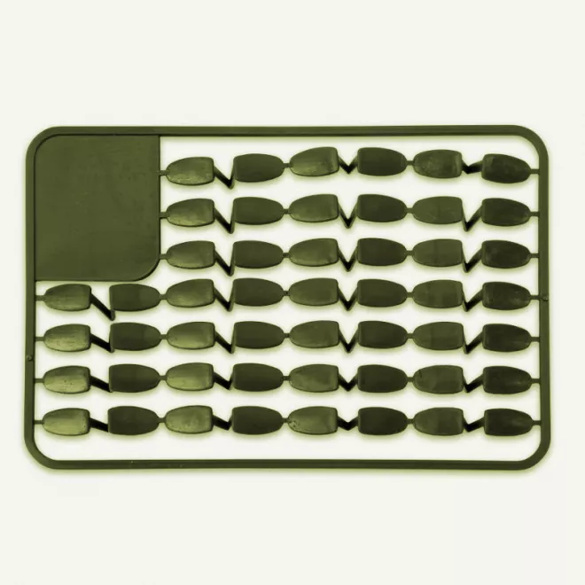 Anaconda Pellet V-Stops Large Army Green