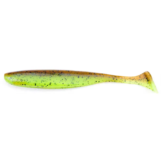 Keitech Easy Shiner 5" - Green Pumpkin Chartreuse