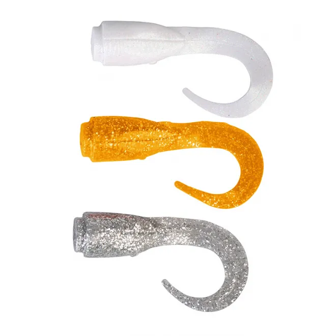Savage Gear Provocation Tails 17 cm - Orange Silver White