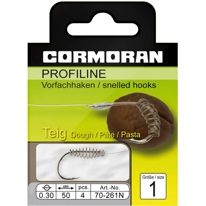 Cormoran Profiline Vorfach mit Teighaken 261 N - Gr 6 - 0,25 mm