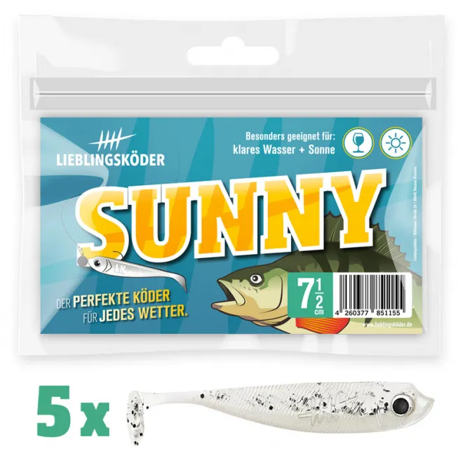 Lieblingsköder 7,5 cm - Sunny