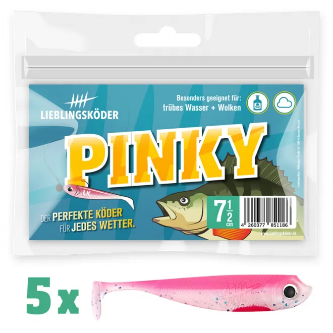 Lieblingsköder 7,5 cm - Pinky