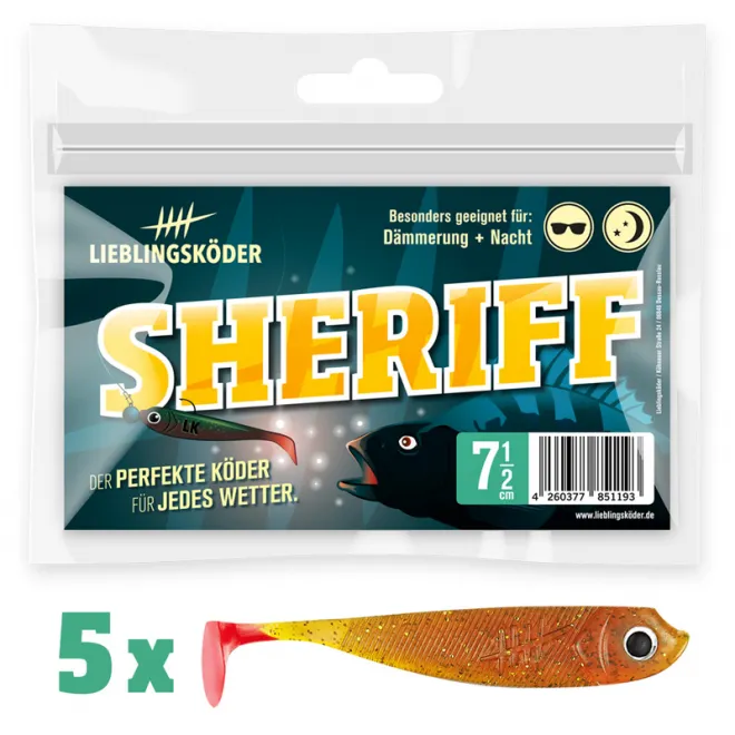 Lieblingsköder 7,5 cm - Sheriff
