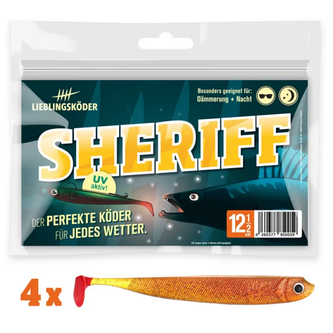 Lieblingsköder 12,5 cm - Sheriff