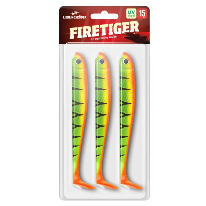 Lieblingsköder 15 cm - Firetiger