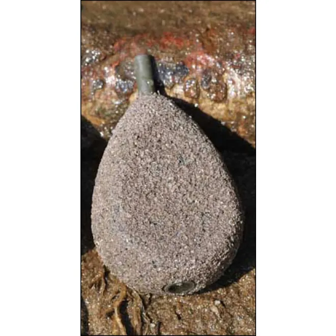 Korda Textured Coated Flat Pear Inline Lead 2,0 oz 57 g