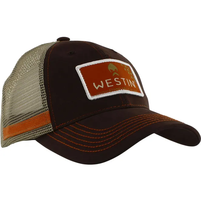 Westin Hillbilly Trucker Cap Grizzly Brown 