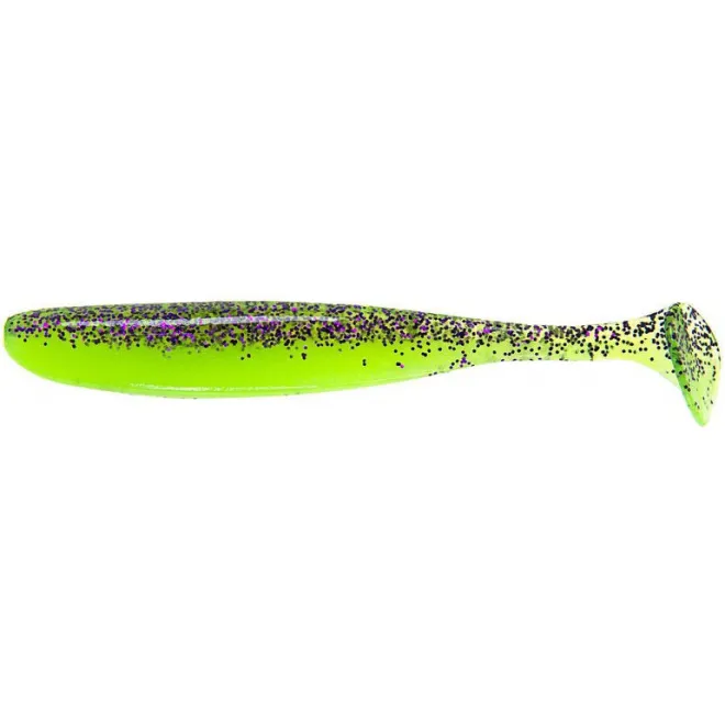 Keitech Easy Shiner 4" Purple Chartreuse