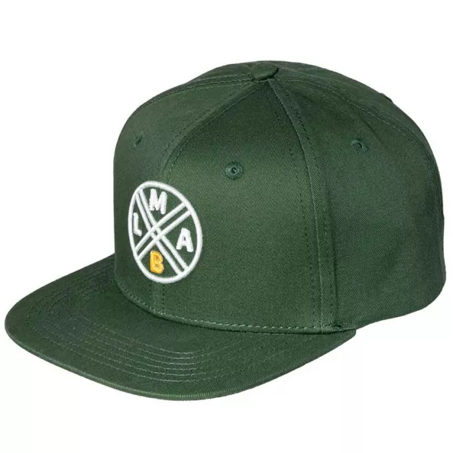 #LMAB Snapback Cap Logo Green