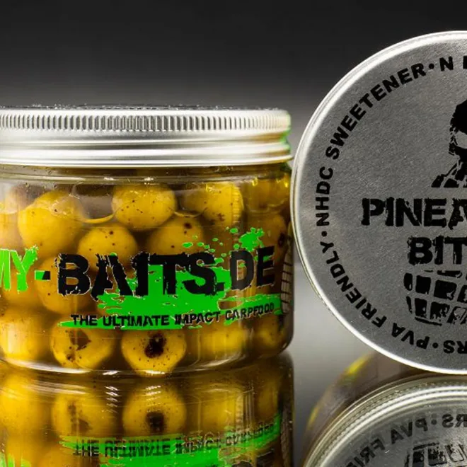My-Baits RainbowSix Fluoro Tiger Nuts Pineapple Bitch Gelb