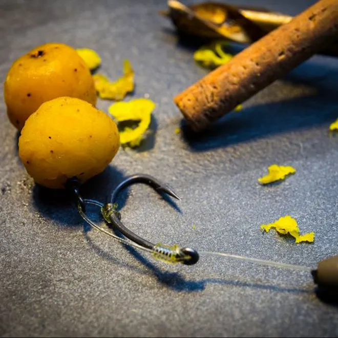 My-Baits RainbowSix Fluoro Tiger Nuts Pineapple Bitch Gelb
