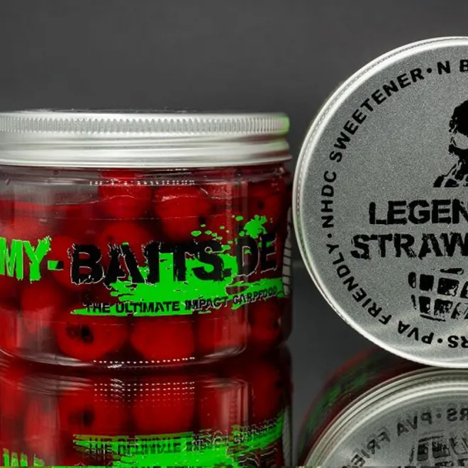 My-Baits RainbowSix Fluoro Tiger Nuts Legendary Strawberry Rot