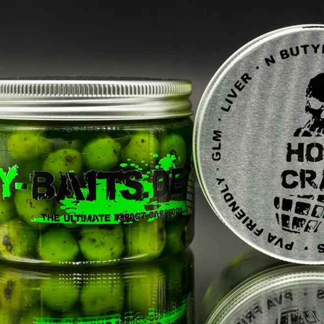 My-Baits RainbowSix Fluoro Tiger Nuts Holy Crab Grün