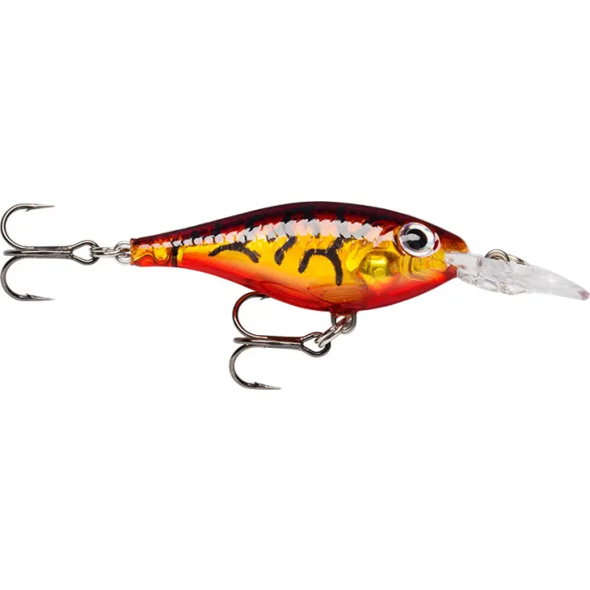 Rapala Ultra Light Shad 4 cm - Glass Amber Tiger UV
