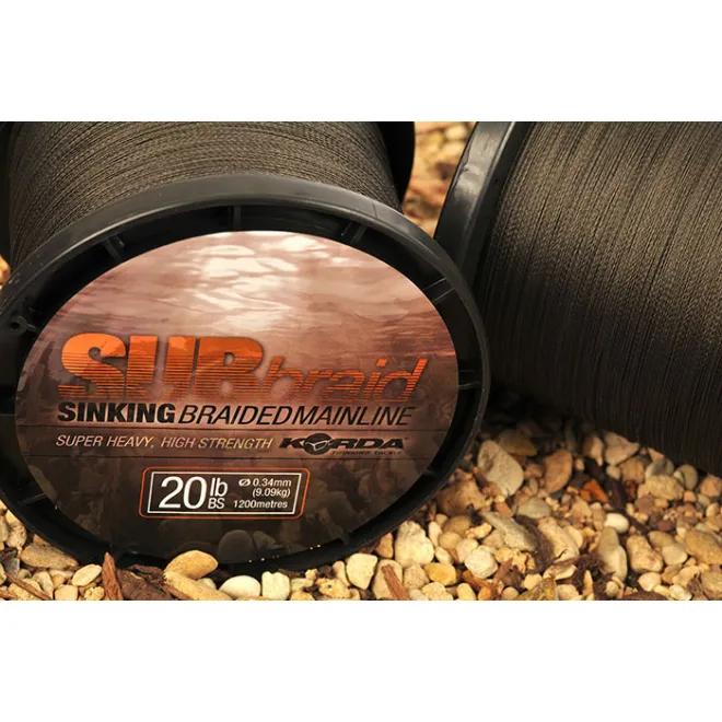 Korda Sub Braid 1200 m - 20 lb