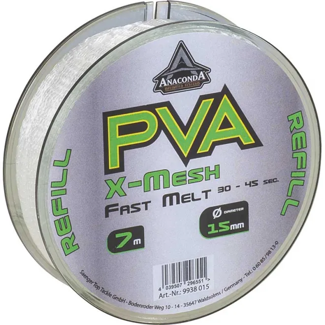 Anaconda Fast Melt PVA X-Mesh Refill 7 m 15 mm